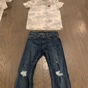 Men’s jeans width:26 length:30.